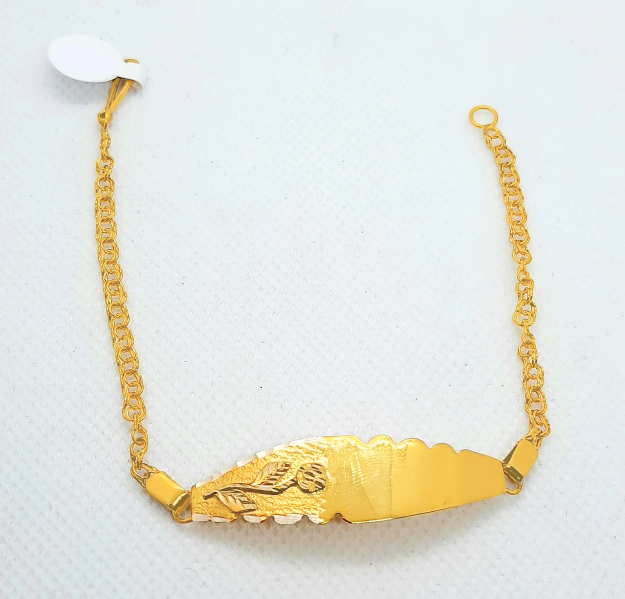 Gold Ladie ID Band